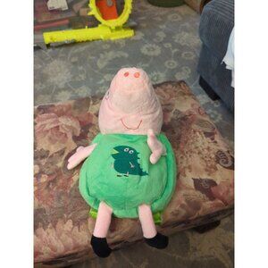 Pep Pig Plush 14" Backpack Plush Stuffed Pig